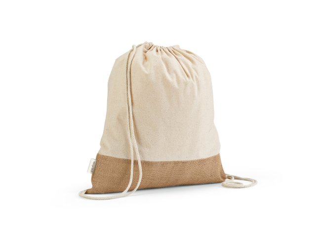 MALDIVAS BPACK. Sacola tipo mochila em 70% algod�o