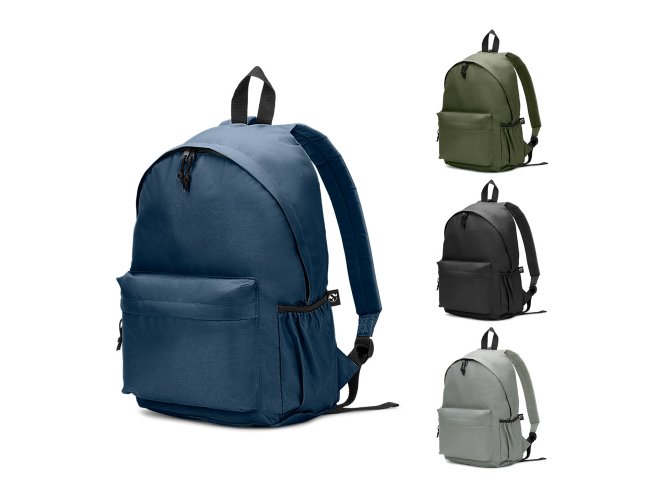 ROSARIO. Mochila em poli�ster reciclado 600D com bolso frontal espa�oso 18 L