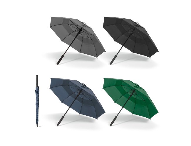 RUBY. Guarda-chuva em 100% poli�ster reciclado 190T (100% rPET) com abertura autom�tica