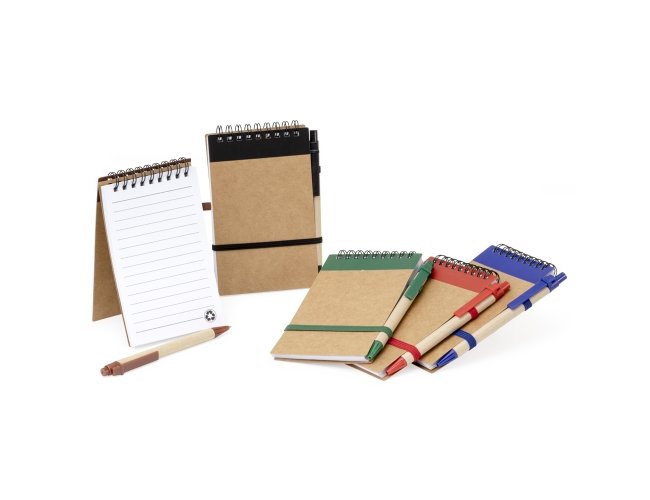 Bloco de Anota��es Ecol�gico com Caneta