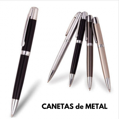 Canetas de Metal
