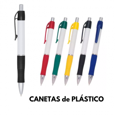 Canetas de Plástico