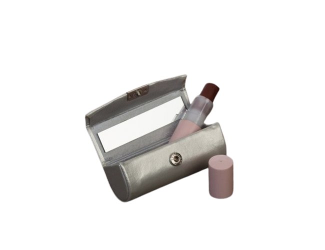 Porta Batom Couro Sint�tico