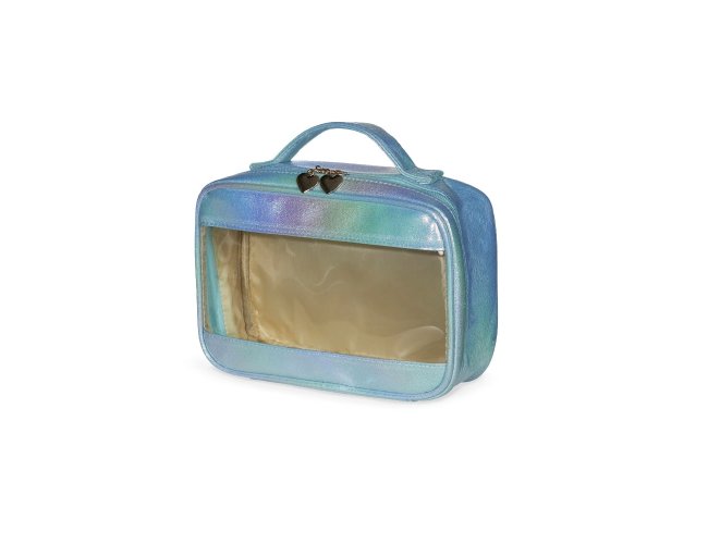 Nécessaire Sintética Holográfica Impermeável