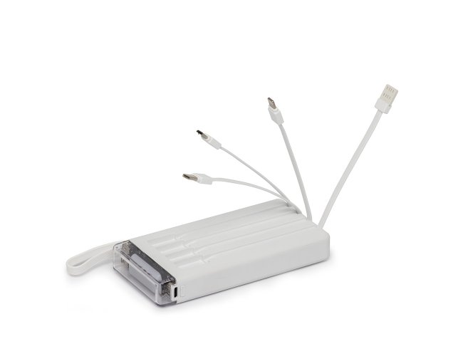 Power Bank 10.000mAh com Lanterna e Multissa�das